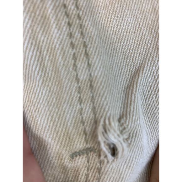 Wrangler Jeans 2000's Era Men's 36x32 Tan Denim Jeans Work Casual - Picture 12 of 16